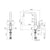 Prima+ Riace Single Lever U-Shaped Mixer Tap - Chrome - Unbeatable Bathrooms