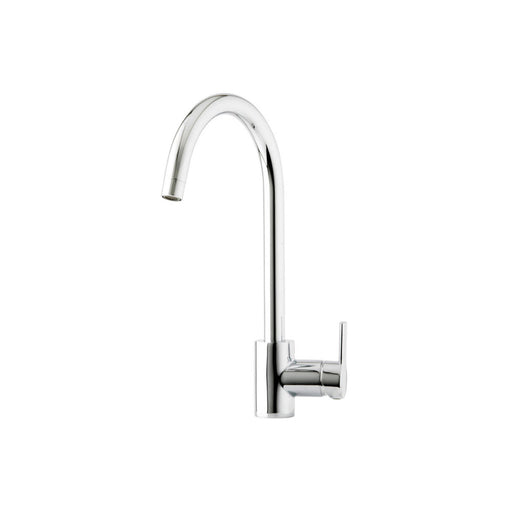Prima Soho Single Lever Swan Neck Mixer Tap - Unbeatable Bathrooms