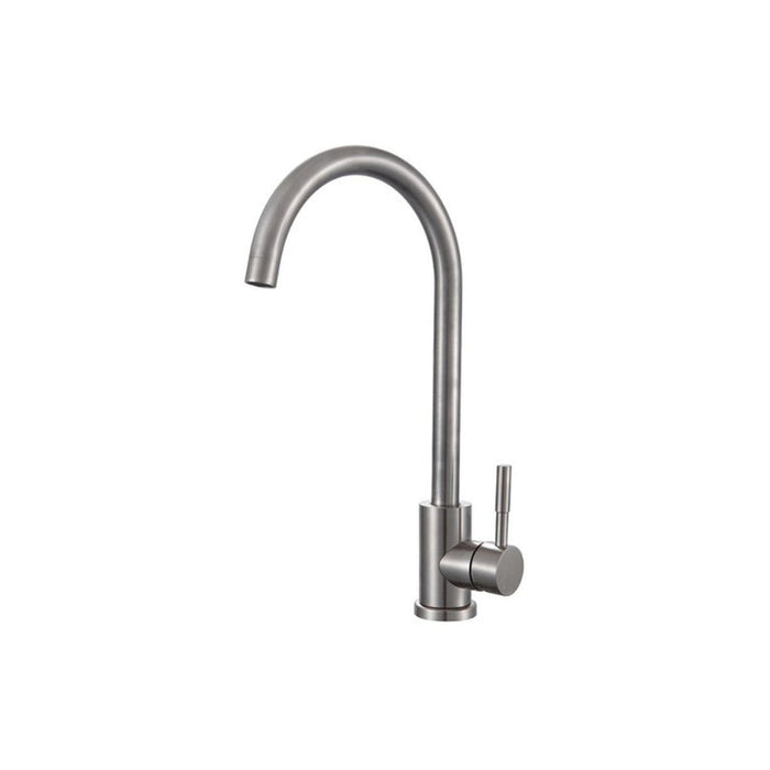 Prima Soho Single Lever Swan Neck Mixer Tap - Unbeatable Bathrooms