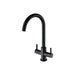 Prima Staten Swan Neck Dual Lever Mixer Tap - Unbeatable Bathrooms