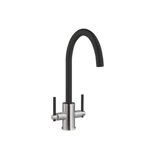 Prima+ Swan Neck Dual Lever Mixer Tap - Unbeatable Bathrooms