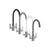 Prima+ Swan Neck Dual Lever Mixer Tap - Unbeatable Bathrooms