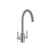 Prima+ Swan Neck Dual Lever Mixer Tap - Unbeatable Bathrooms