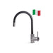 Prima+ Tiber Single Lever Mixer Tap w/Pull Out - Black & St/Steel - Unbeatable Bathrooms