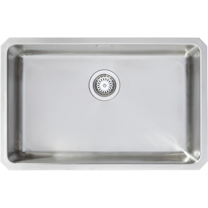Prima+ XL 1.0B R25 Undermount Sink - St/Steel - Unbeatable Bathrooms