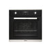 Prima+ PRSO106 Black and Stainless Steel Built In Single Electric Fan Oven - Unbeatable Bathrooms