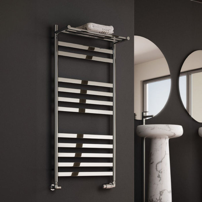Reina Designer Alento Stainless Steel Towel Rail - Unbeatable Bathrooms
