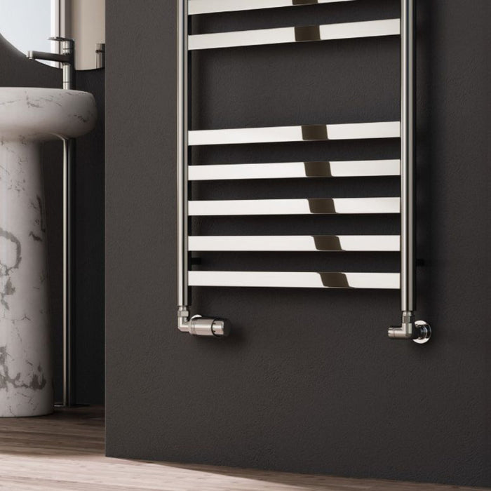 Reina Designer Alento Stainless Steel Towel Rail - Unbeatable Bathrooms