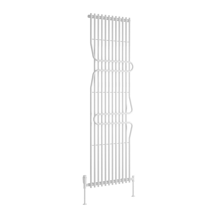 Reina Designer Aletta Mild Steel Towel Radiator - Unbeatable Bathrooms