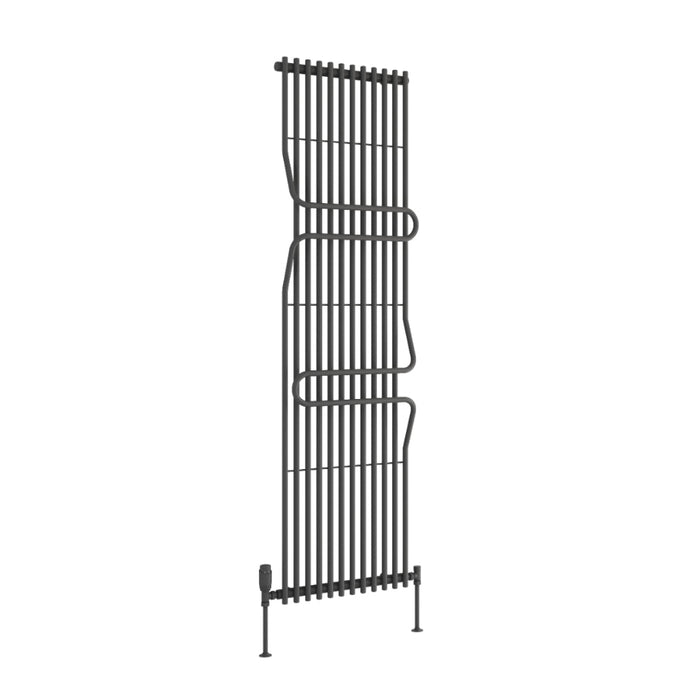 Reina Designer Aletta Mild Steel Towel Radiator - Unbeatable Bathrooms