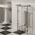 Reina Designer Alicia Mild Steel Towel Rail - Unbeatable Bathrooms