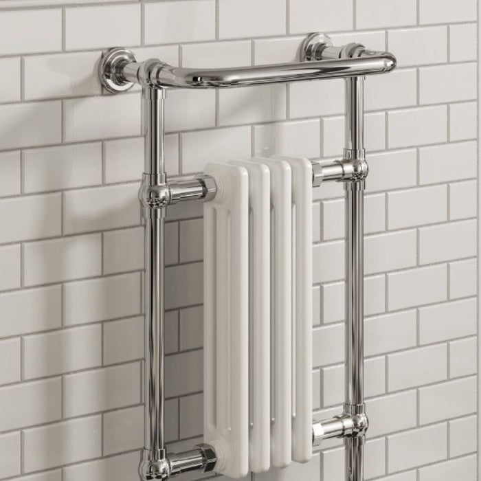 Reina Designer Alicia Mild Steel Towel Rail - Unbeatable Bathrooms