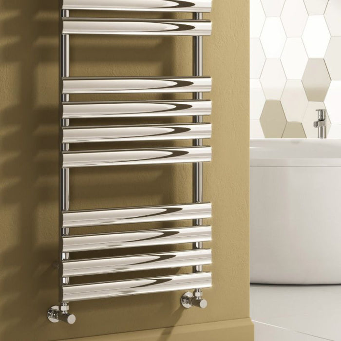 Reina Designer Arbori Mild Steel Towel Rail - Unbeatable Bathrooms