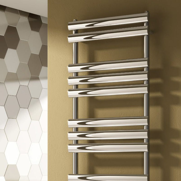 Reina Designer Arbori Mild Steel Towel Rail - Unbeatable Bathrooms