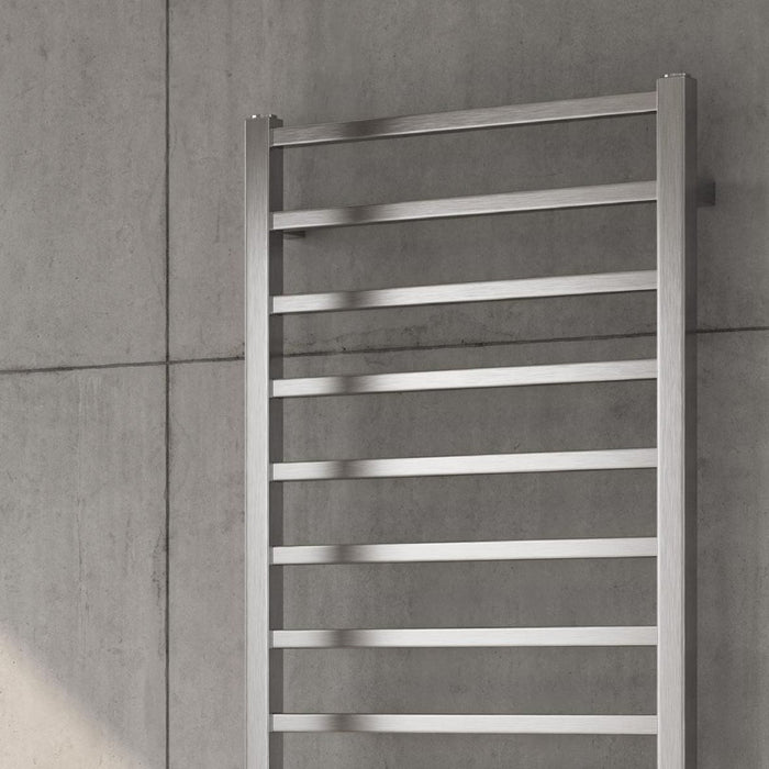 Reina Designer Arden Stainless Steel Towel Rail - Unbeatable Bathrooms