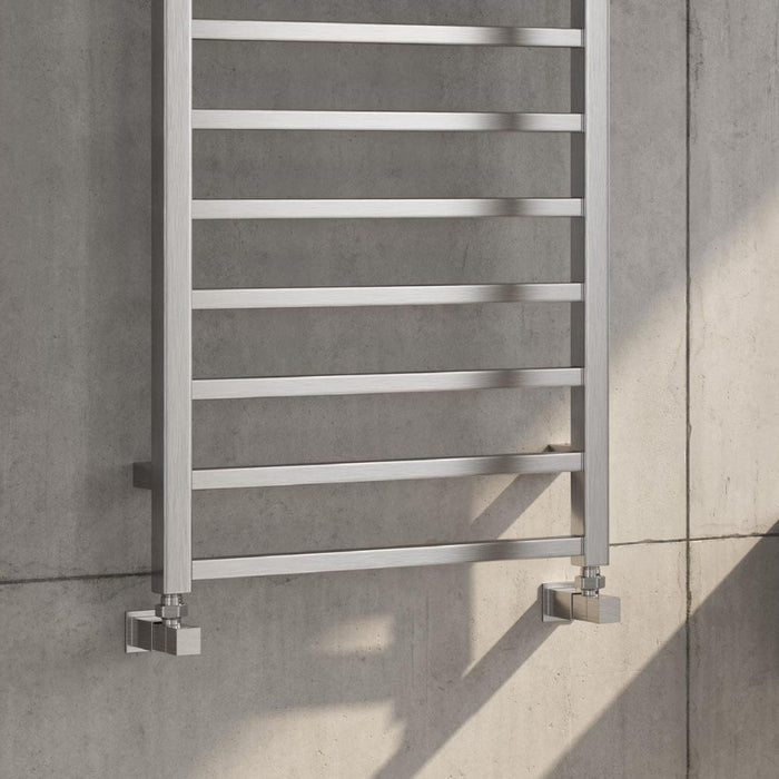 Reina Designer Arden Stainless Steel Towel Rail - Unbeatable Bathrooms