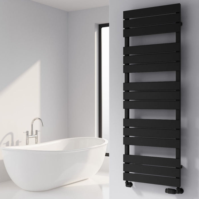 Reina Designer Avola Mild Steel Towel Rail - Unbeatable Bathrooms