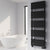 Reina Designer Avola Mild Steel Towel Rail - Unbeatable Bathrooms