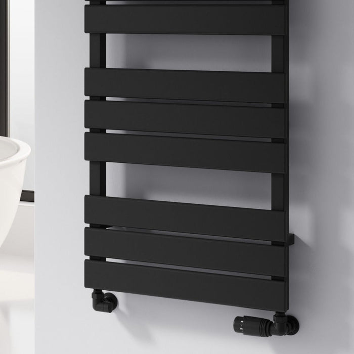 Reina Designer Avola Mild Steel Towel Rail - Unbeatable Bathrooms