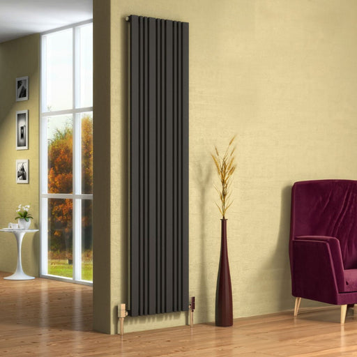 Reina Designer Bonera Vertical Mild Steel Radiator - Unbeatable Bathrooms