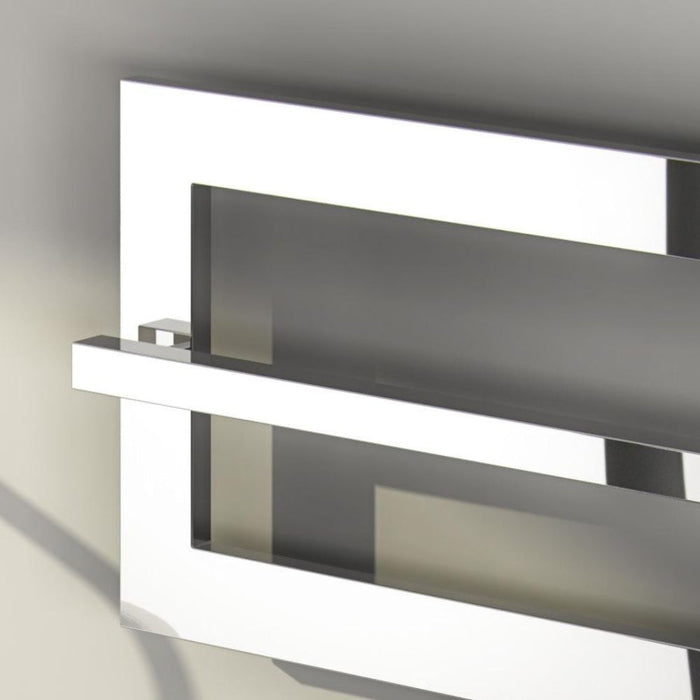 Reina Designer Breno Mild Steel Towel Rail - Unbeatable Bathrooms