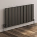 Reina Designer Caldaro Horizontal Aluminium Radiator - Unbeatable Bathrooms