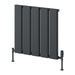 Reina Designer Caldaro Horizontal Aluminium Radiator - Unbeatable Bathrooms