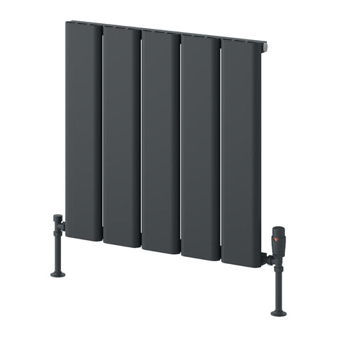 Reina Designer Caldaro Horizontal Aluminium Radiator - Unbeatable Bathrooms