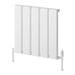 Reina Designer Caldaro Horizontal Aluminium Radiator - Unbeatable Bathrooms