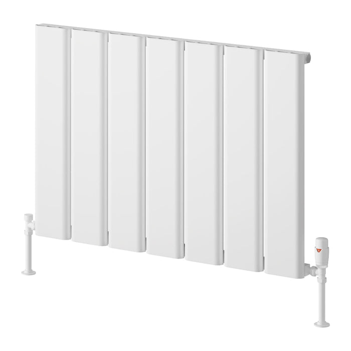 Reina Designer Caldaro Horizontal Aluminium Radiator - Unbeatable Bathrooms