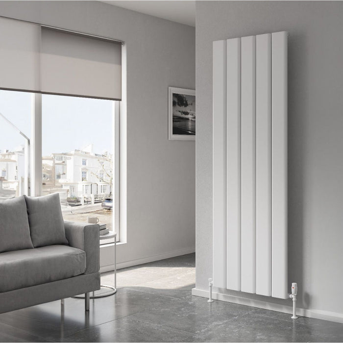 Reina Designer Caldaro Vertical Aluminium Radiator - Unbeatable Bathrooms