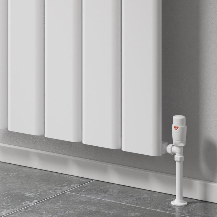 Reina Designer Caldaro Vertical Aluminium Radiator - Unbeatable Bathrooms