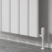 Reina Designer Caldaro Vertical Aluminium Radiator - Unbeatable Bathrooms