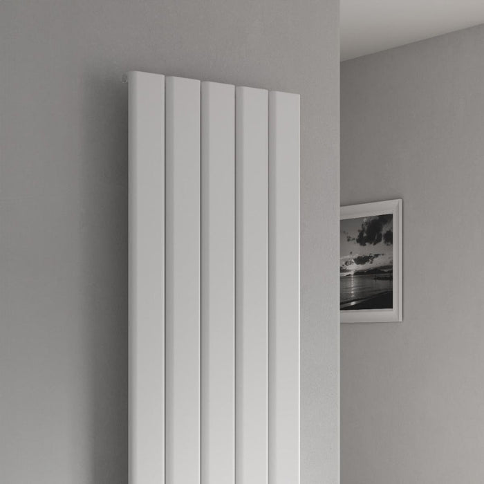 Reina Designer Caldaro Vertical Aluminium Radiator - Unbeatable Bathrooms