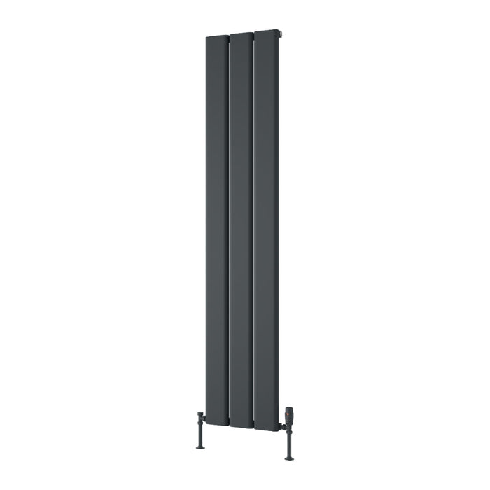Reina Designer Caldaro Vertical Aluminium Radiator - Unbeatable Bathrooms