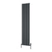 Reina Designer Caldaro Vertical Aluminium Radiator - Unbeatable Bathrooms