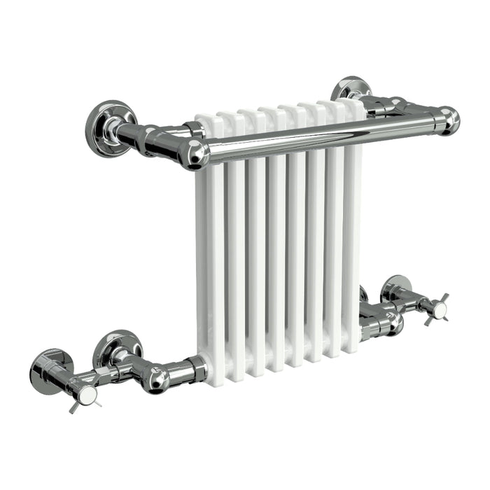 Reina Designer Camden Mild Steel Towel Rail - Unbeatable Bathrooms