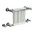 Reina Designer Camden Mild Steel Towel Rail - Unbeatable Bathrooms