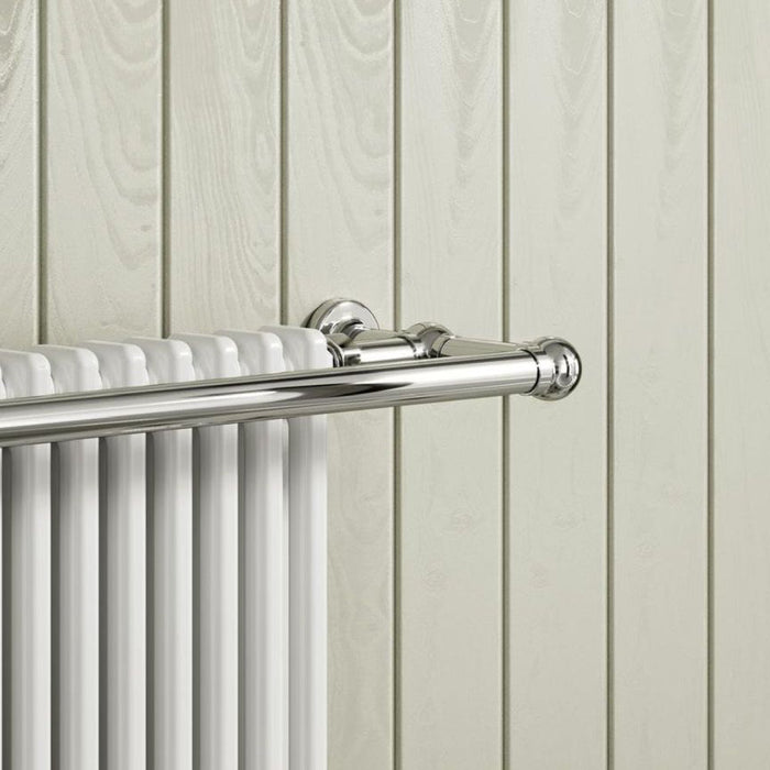 Reina Designer Camden Mild Steel Towel Rail - Unbeatable Bathrooms
