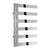 Reina Designer Capelli Stainless Steel Towel Rail - Unbeatable Bathrooms