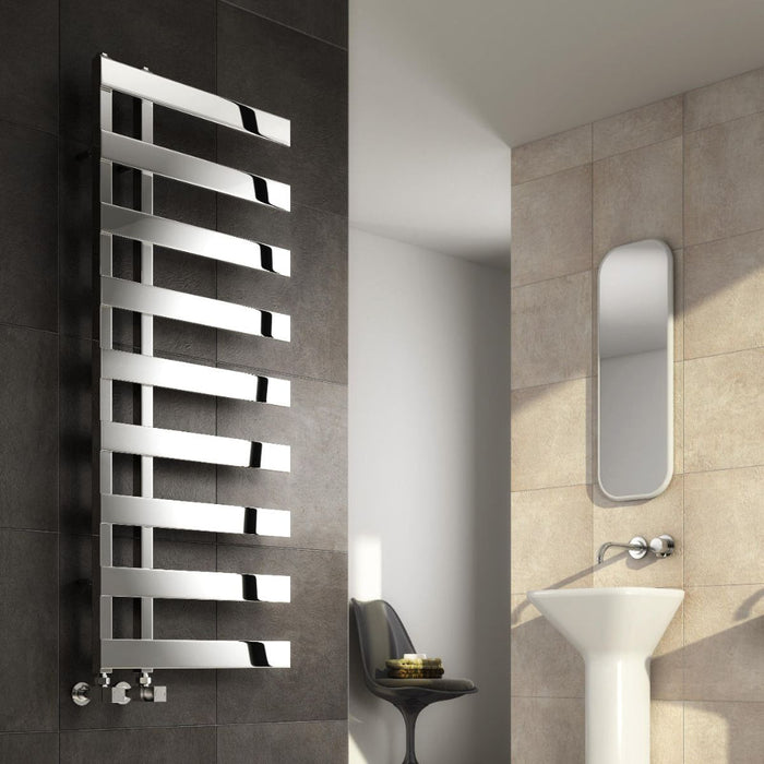 Reina Designer Capelli Stainless Steel Towel Rail - Unbeatable Bathrooms