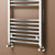 Reina Designer Capo Curved Mild Steel Towel Rail - Unbeatable Bathrooms