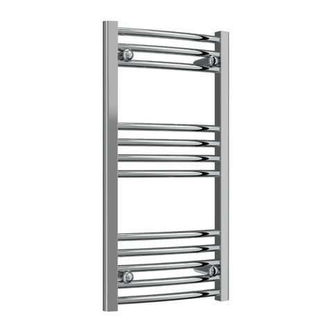 Reina Designer Capo Curved Mild Steel Towel Rail - Unbeatable Bathrooms
