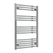 Reina Designer Capo Curved Mild Steel Towel Rail - Unbeatable Bathrooms