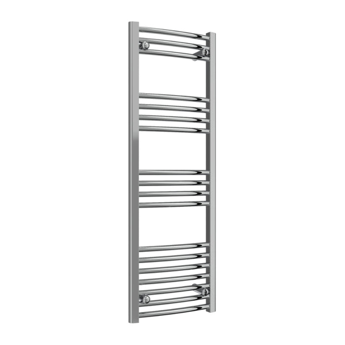 Reina Designer Capo Curved Mild Steel Towel Rail - Unbeatable Bathrooms
