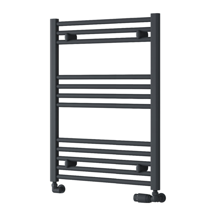Reina Designer Capo Flat Mild Steel Towel Rail - Unbeatable Bathrooms