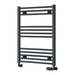 Reina Designer Capo Flat Mild Steel Towel Rail - Unbeatable Bathrooms