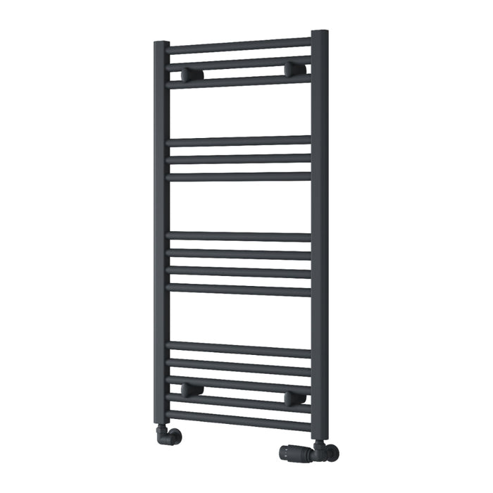 Reina Designer Capo Flat Mild Steel Towel Rail - Unbeatable Bathrooms