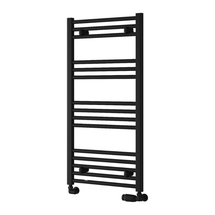 Reina Designer Capo Flat Mild Steel Towel Rail - Unbeatable Bathrooms