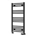 Reina Designer Capo Flat Mild Steel Towel Rail - Unbeatable Bathrooms